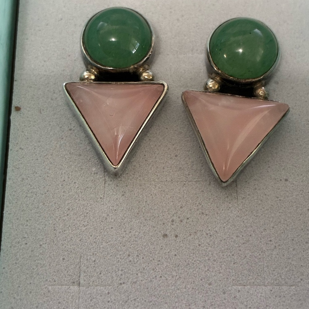 Vtg sterling Carol Felley earrings